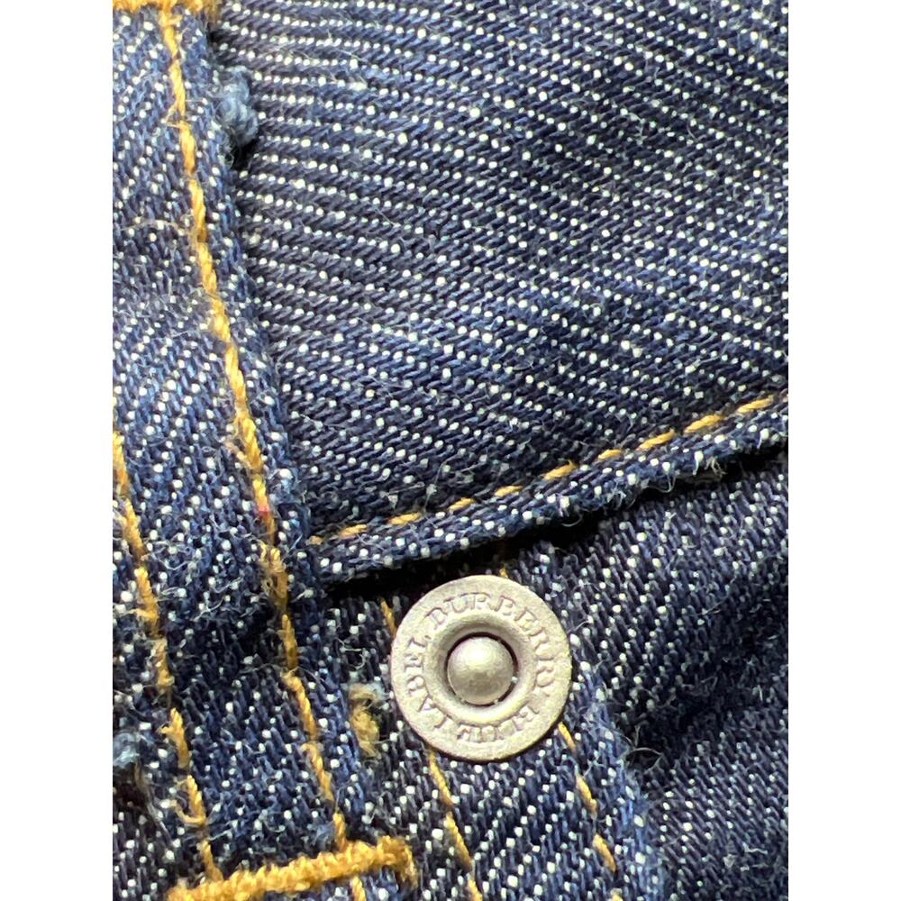 Burberry Women's Nova Check Denim Jeans Roll Cuff EU 40 - Picture 12 of 14